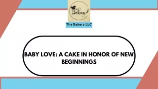 A Cake in Honor of New Beginnings | The Bakery