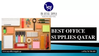 BEST OFFICE SUPPLIES  QATAR