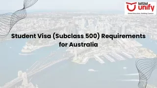 What Indian Students Need to Know About the Subclass 500 Visa