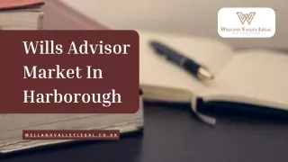 Wills advisor Market Harborough