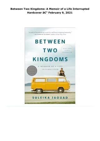 read between two kingdoms: a memoir of a life interrupted     hardcove