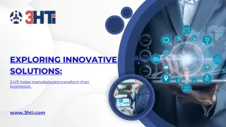 3HTi Your Trusted Partner in Engineering and Manufacturing Solutions