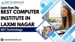 Learn the best computer course in Laxmi Nagar