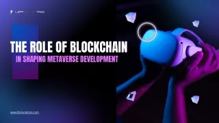 The Role of Blockchain