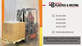 PVC Strip Curtains in Manufacturing Improving Efficiency and Containment