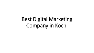 Best Digital Marketing Company in Kochi