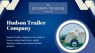 Step Van Food Truck for Sale - Hudson Trailer Company