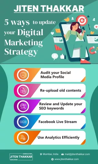 Ways to Update Your Digital Marketing Strategy