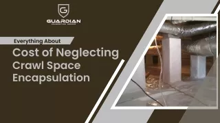 Everything About Cost of Neglecting Crawl Space Encapsulation