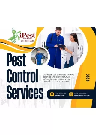 Protect Your Home with Waco Pest Control Services Waco and College Station, Texa