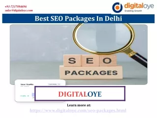 Best SEO Packages In Delhi