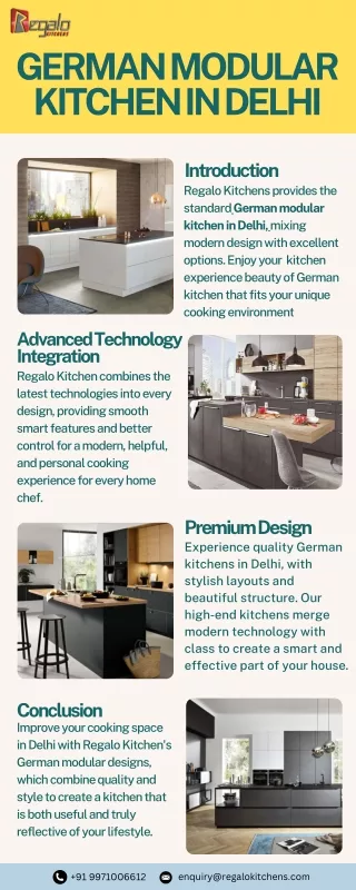 German Modular Kitchen In Delhi