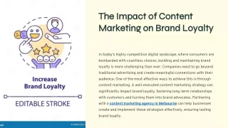 The Impact of Content Marketing on Brand Loyalty