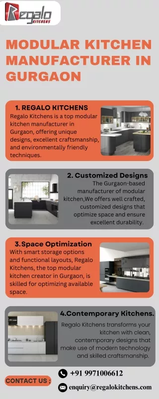 Modular Kitchen Manufacturer In Gurgaon