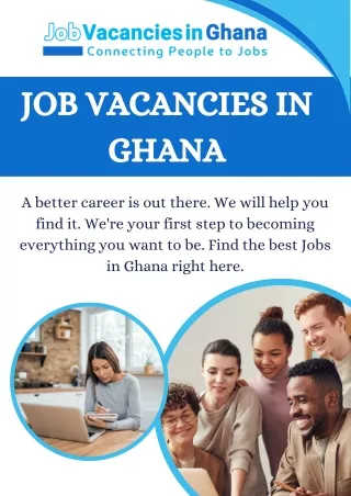 Recruitment Companies in Ghana - Job Vacancies in Ghana