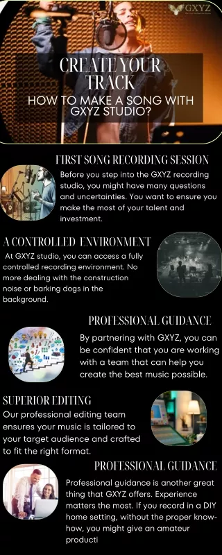 Create Your Track: How to Make a Song With GXYZ Studio?