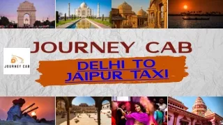 Best Delhi to Jaipur Taxi Services Online