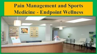 Acupuncture for Pain Management At Endpoint Wellness