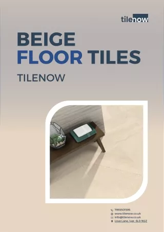 Beige Floor Tiles - Tilenow