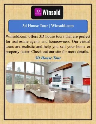 3d House Tour   Winsold.com