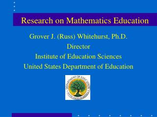 Research on Mathematics Education