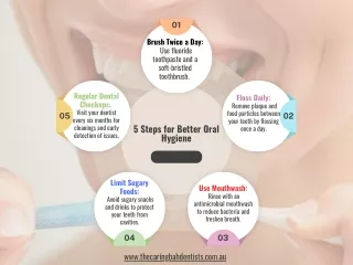 5 Steps for Better Oral Hygiene