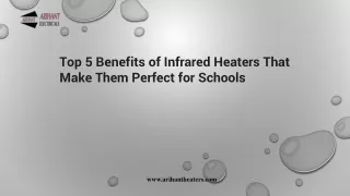 Top 5 Benefits of Infrared Heaters Manufacturers in India - Arihant Heaters