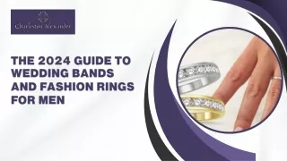 The 2024 Guide to Wedding Bands and Fashion Rings for Men