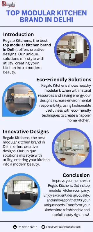 Top Modular Kitchen Brand In Delhi