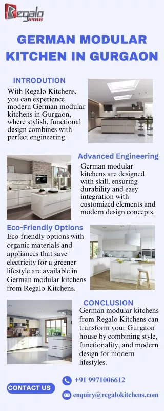 German Modular Kitchen In Gurgaon