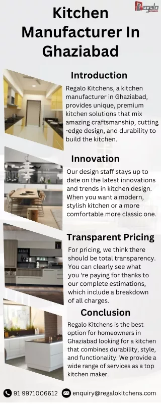 Kitchen Manufacturer In Ghaziabad