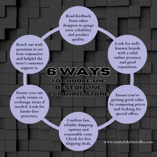 6 Ways to Choose the Best Online Clothing Store