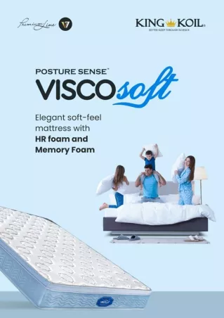 Posture Sense Viscosoft: Ultimate Memory Foam Mattress | King Koil®