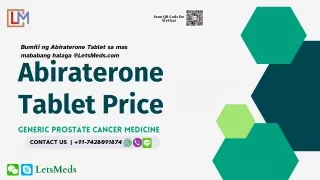 Abiraterone Tablet Price Online Philippines