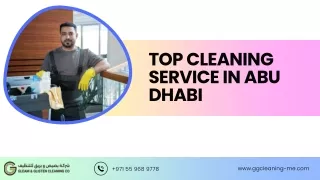 Top Cleaning Service in Abu Dhabi