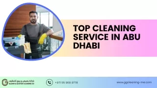 Top Cleaning Service in Abu Dhabi