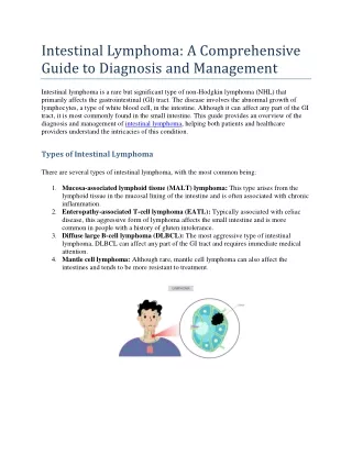 Intestinal-Lymphoma-A-Comprehensive-Guide-to-Diagnosis-and-Management