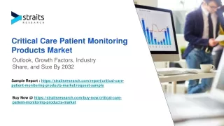 Critical Care Patient Monitoring Products Market Growth | 2032