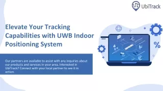 Elevate Your Tracking Capabilities with UWB Indoor Positioning System - UbiTrack