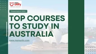Why Choose Australia for Your Studies? Top Courses Revealed