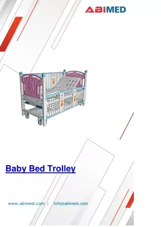 Baby Bed Trolley  1770 mm × 700 mm