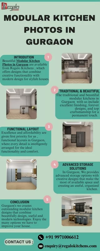 Modular Kitchen Photos In Gurgaon