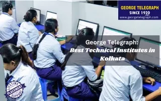 George Telegraph: Best Technical Institutes in Kolkata