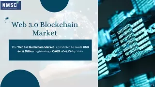 Web 3.0 Blockchain Market: Innovations and Opportunities