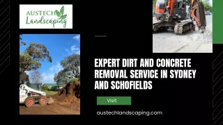 Expert Dirt and Concrete Removal Service in Sydney and Schofields