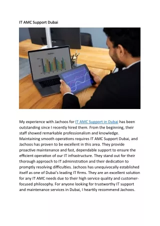 IT AMC Support Dubai