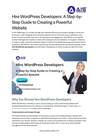 Wordpress 31st doc