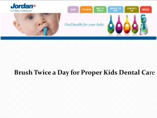 Dental Care for Your Baby