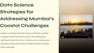 Data Science Strategies for Addressing Mumbai’s Coastal Challenges