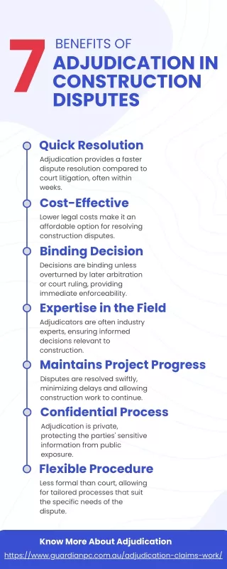 7 Benefits of Adjudication in Construction Disputes